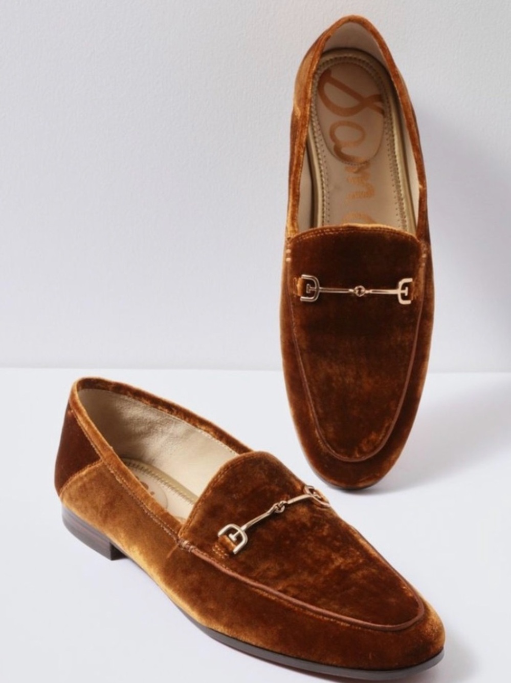 Sam Edelman Loraine  Velvet Bit Loafers size 7.5 NWOB